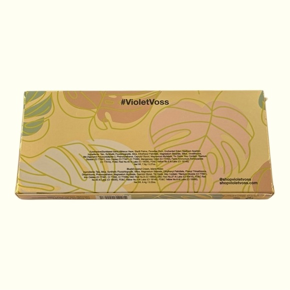 VIOLET VOSS Pretty In Paradise All In One Face & Eye Shadow Palette NEW - Picture 4 of 5